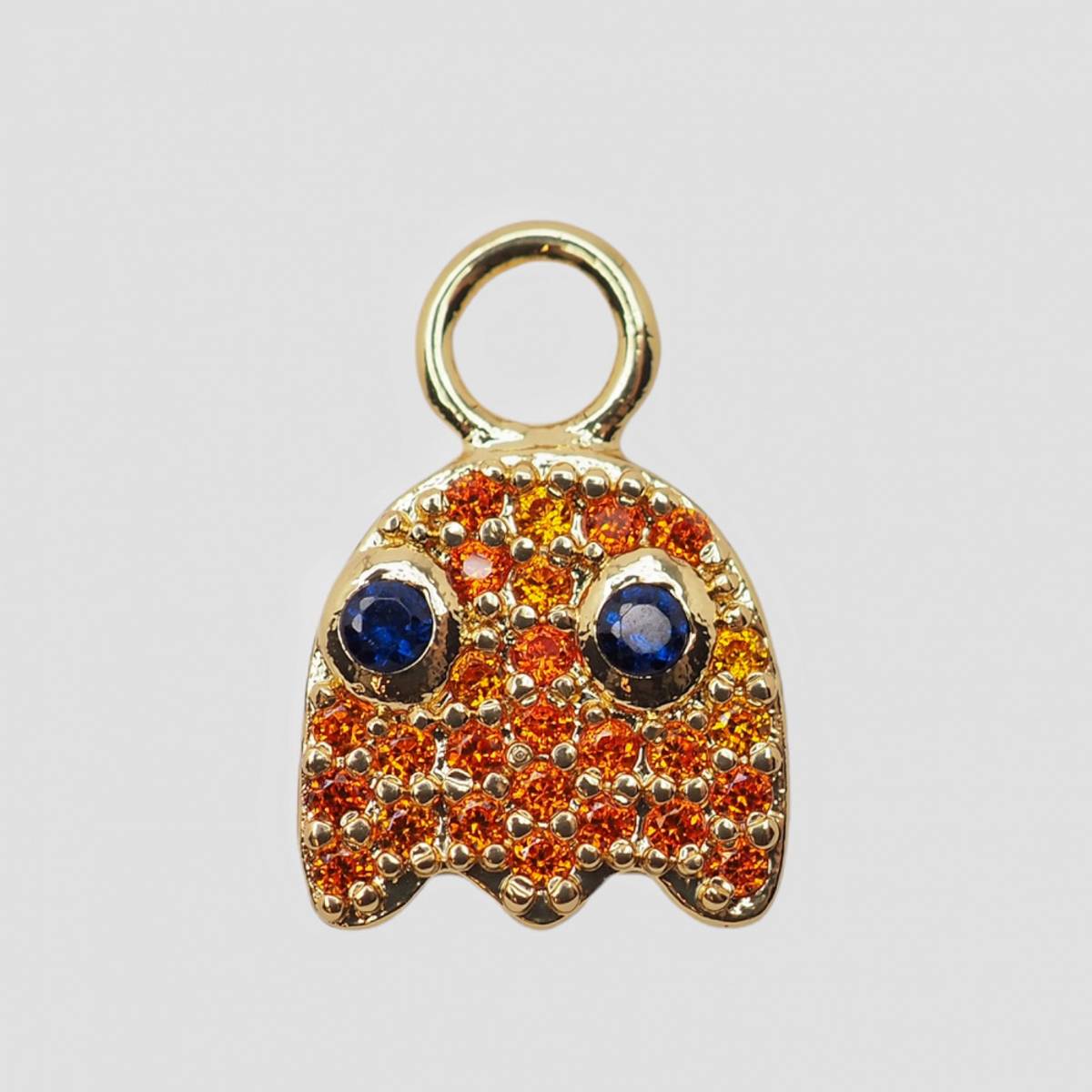 Charm spøkelse orange 