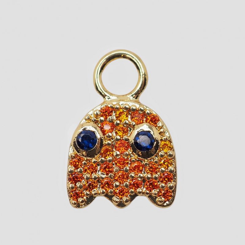 Charm spøkelse orange 