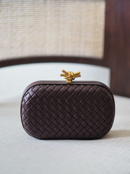Hovedbilde Clutch eskeveske brun