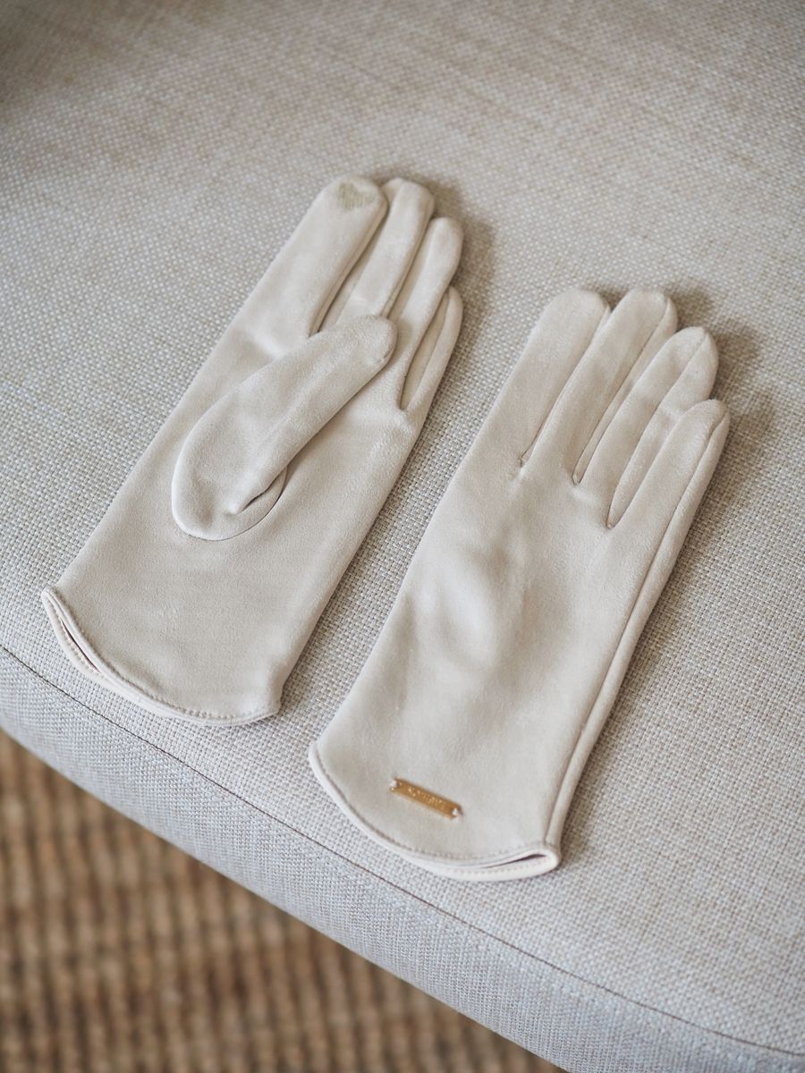 Hansker klassisk off-white