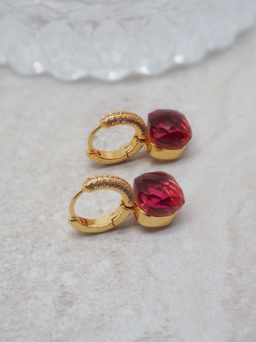 Adele øredobber bringebær