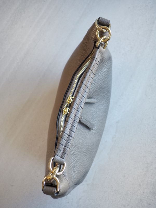 Betty skinnveske Taupe