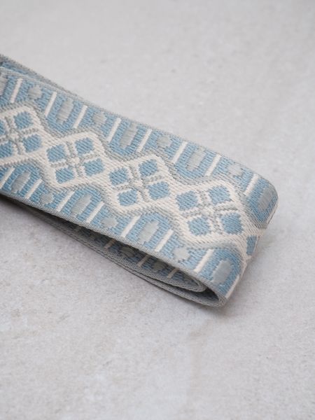 Hovedbilde Veskestropp bred vevet dueblå