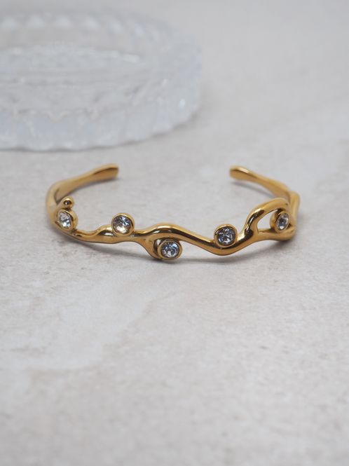 Hovedbilde Armring med zirkoner