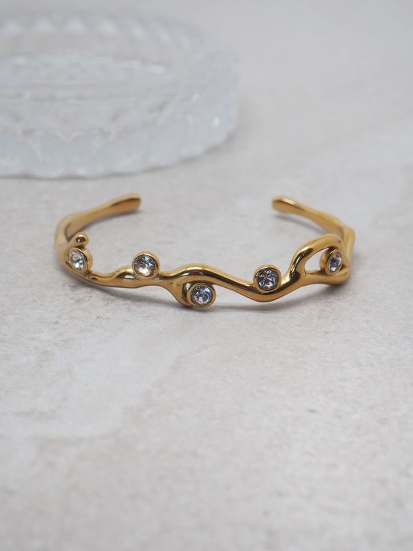 Armring med zirkoner
