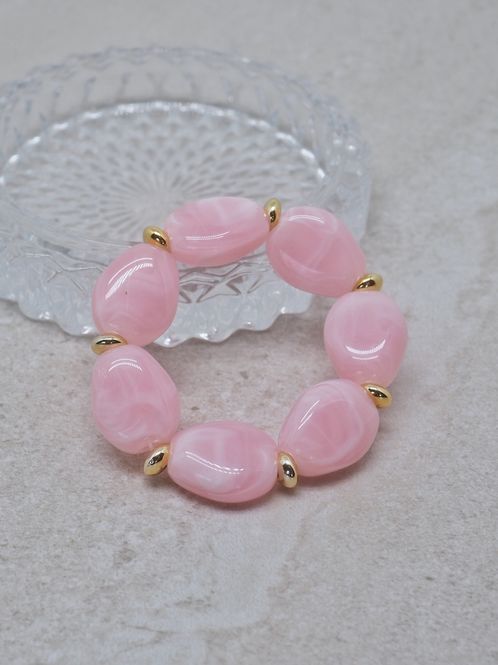 Hovedbilde Plexiglass armbånd lyserosa