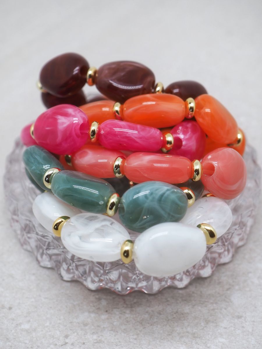 Plexiglass armbånd fuksia