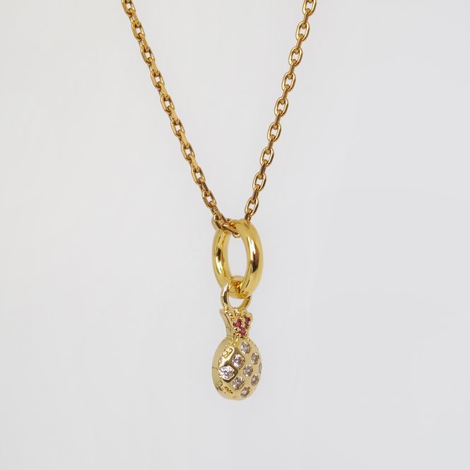 Hovedbilde Charm ananas rosa