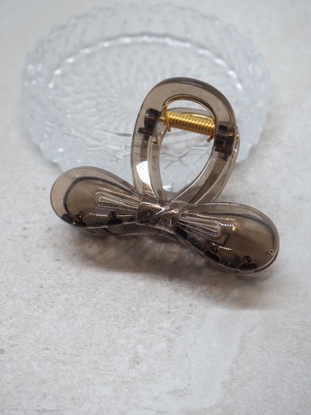 Hovedbilde Hårklype sløyfe brun