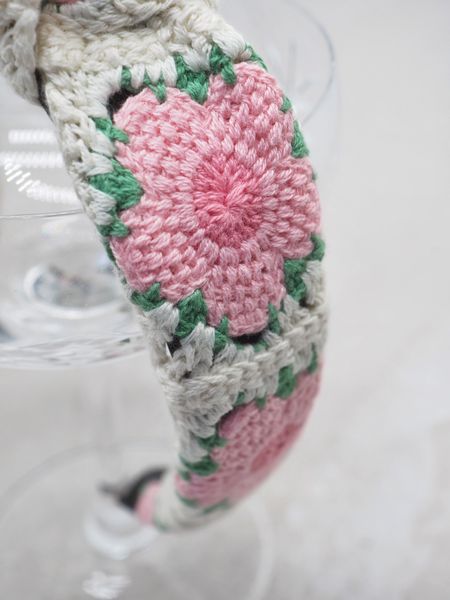 Hovedbilde Hårbøyle croche rosa