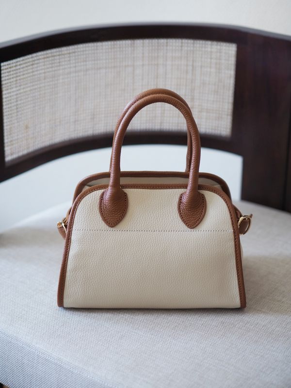 Italy bag off-white og cognac