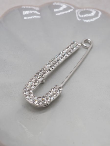 Hovedbilde 7DAYS brosje sikkerhetsnål sølv