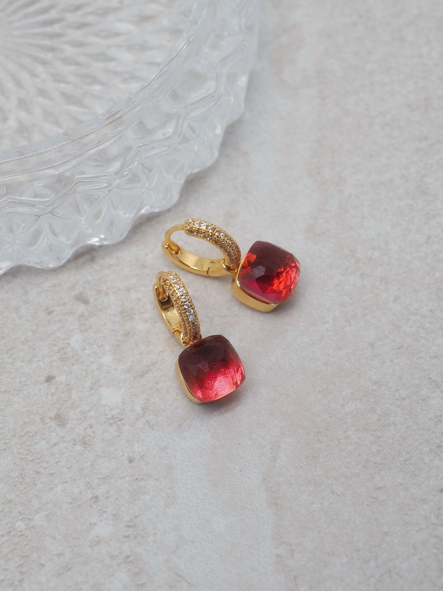 Adele øredobber bringebær