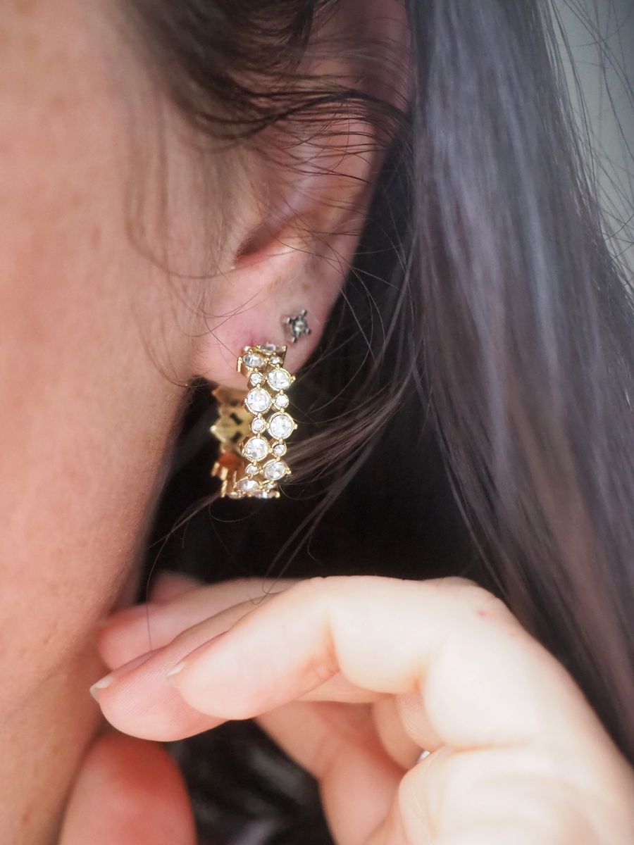 Øredobber med zirkoner