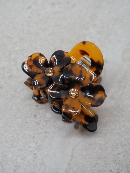 Hovedbilde Hårklype blomster dyremønster