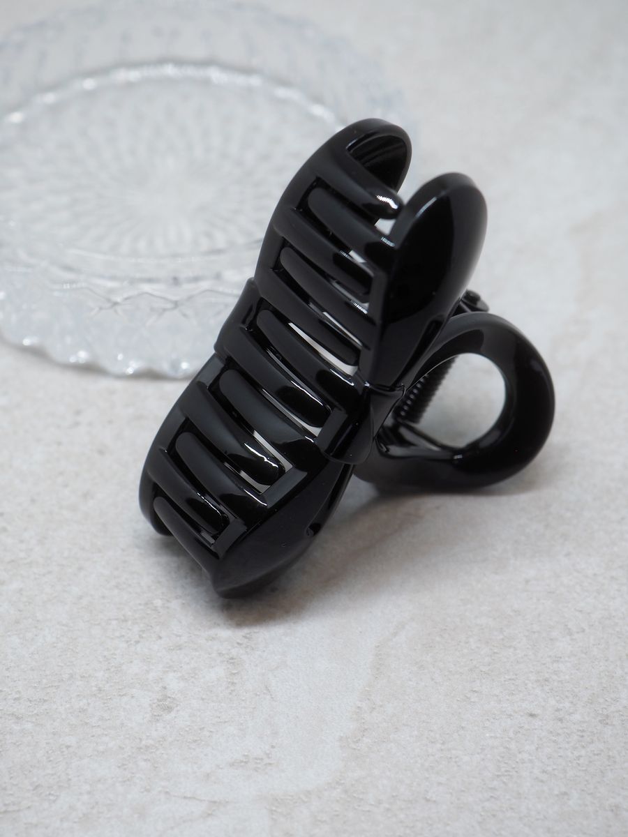 Hårklype sløyfe svart