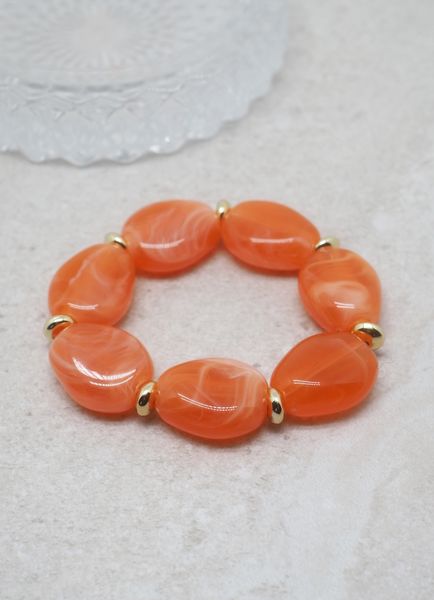 Hovedbilde Plexiglass armbånd oransje