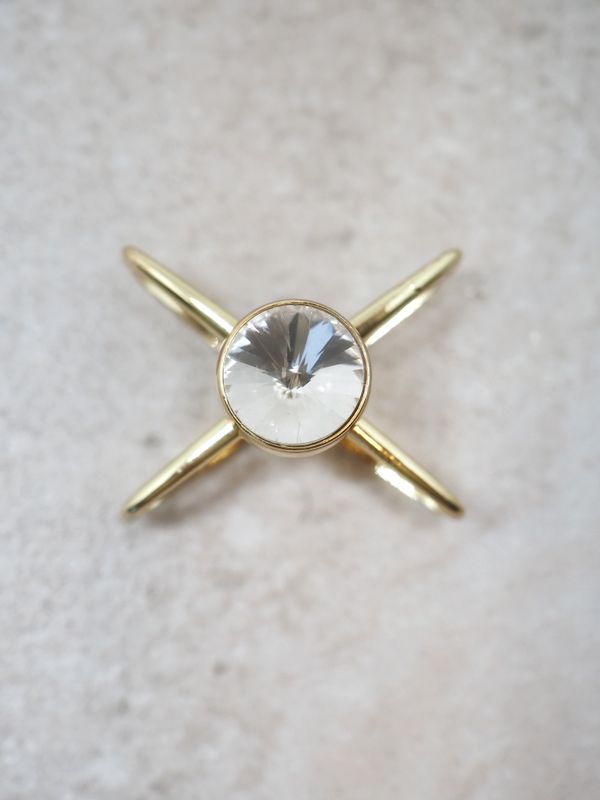 Skjerfnål spinner blank